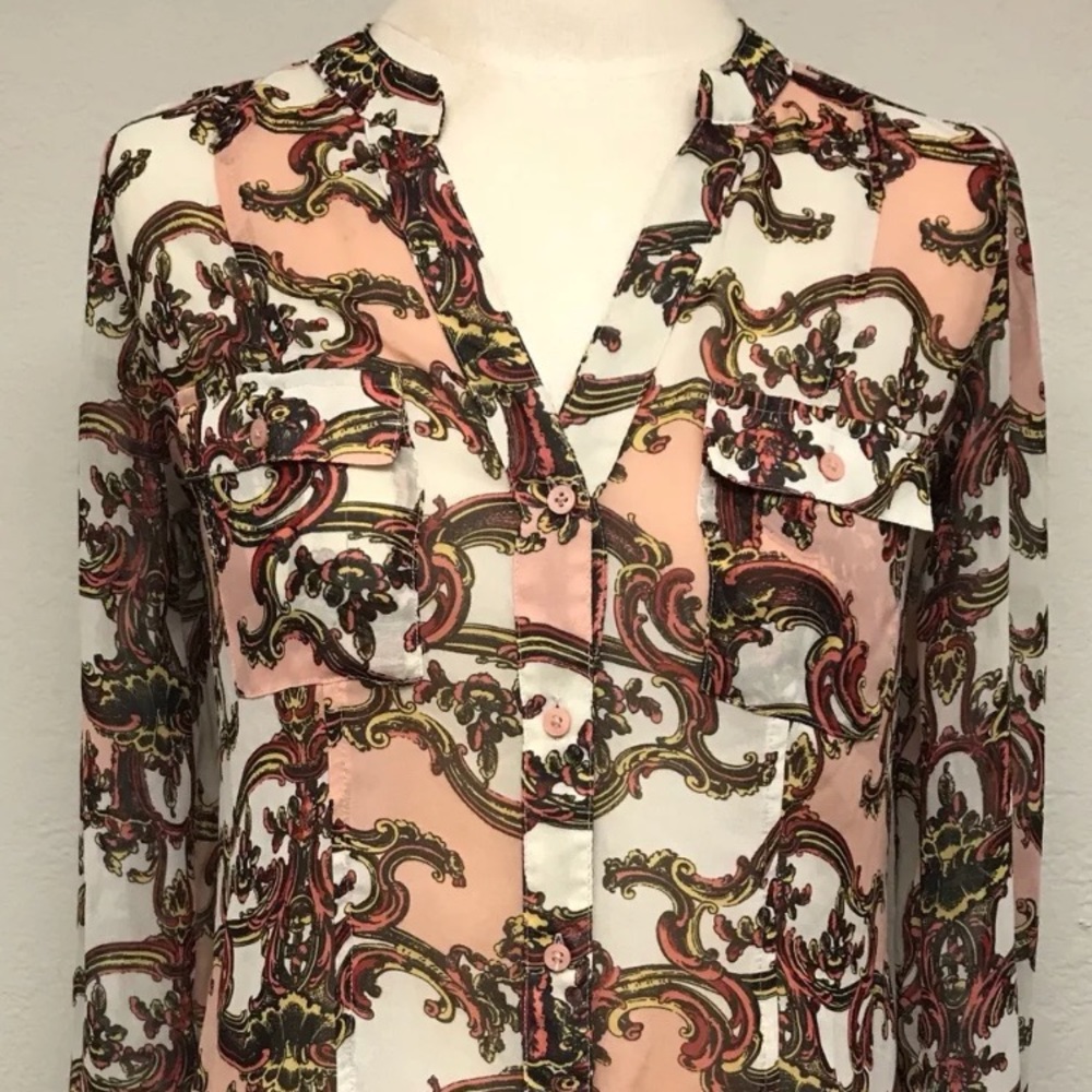 Candies Woman's Blouse Top Size Small